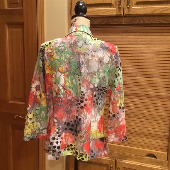 Erin London Spring Jacket Large - Picture 4 of 6